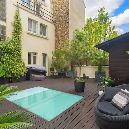 Chic 2Br With Big Terrace For 5 Paris