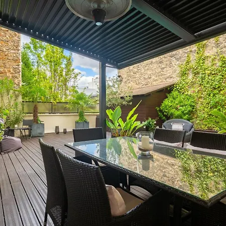 Chic 2br With Big Terrace For 5 * Paris